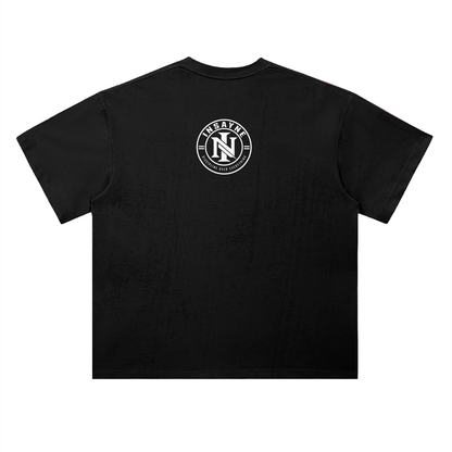 Heavyweight Drop Shoulder Cotton T-Shirt